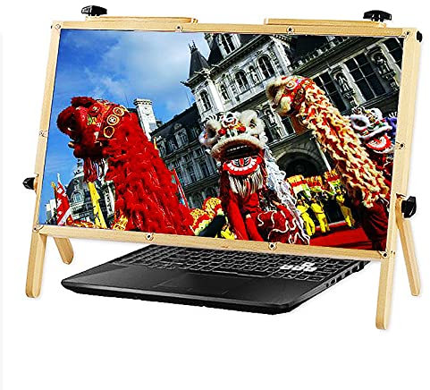 ADOVZ Desktop-Bildschirmlupe, 3D-High-Definition-Laptop-Bildschirmlupe, HD-Bildschirmverstärker, kompatibel mit 14/15/16/17/18/20/21 Zoll Mobiltelefonen, Tablets Bright Day