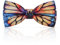 Lanzonia Colorato Papillon Uomo Originali Papillon Particolari Fantasia Firmate Animali Divertenti Papillon con Spiritoso Stampa Farfalla per Compleanno Festa Carnevale
