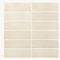 WoStick 10-Stück Beige Fliesenaufkleber Küchenrückwand Fliesen Klebefliesen Fliesenfolie 3d Selbstklebende Küche Bad (30,5 x 30,5 cm)