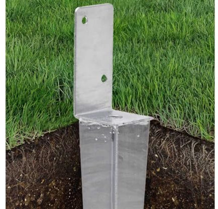 Garden Climbing Frame, Swing Set Gazebo Fence Ground Anchor kit Universal 70x600mm (Set of 4)