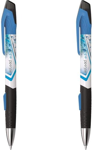Maped Reload Porte-mine 0,5 mm avec cartouche de rechange-Couleurs assorties (Lot de 2)