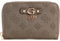 GUESS Gerty Portefeuille zippé pour Femme Taupe foncé Taille Unique