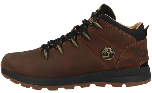 Timberland Herren Sprint Trekker Mid Nubuck Dark Brown Stiefel 41.5 EU