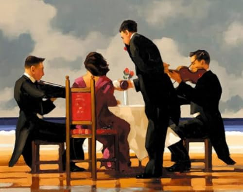 Puzzles 1000 Stück, Jack.Vettriano Paintings, Abstraktes Kunstpuzzle, Unregelmäßiges Puzzle, Gedächtnisspiele Für Erwachsene Spaß Für Die Ganze Familie Spielzeug Poster Wy62Zq