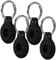 BELLIFFY 4pcs Lightweight Silicone Protective Covers for Loss Tracer Case Compatible Keyring Accessories Scratch-resistant Design