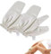 Garshana -Handschuhe rohe Seidenmassagehandschuhe Ayurveda -Massage, Trockene Bürstenhandschuhe für Körper Peeling & Lymphmassage, Seidenhandschuhe für Frauen und Männer (2pcs)
