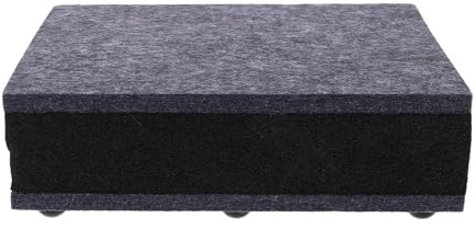 HYTROVE Anti Vibration Isolation Pads for Subwoofers and Audio Equipment, Noise Reduction and Vibration Isolation with Felt and Sponge Material, for Studio Monitor Setups and Bedrooms
