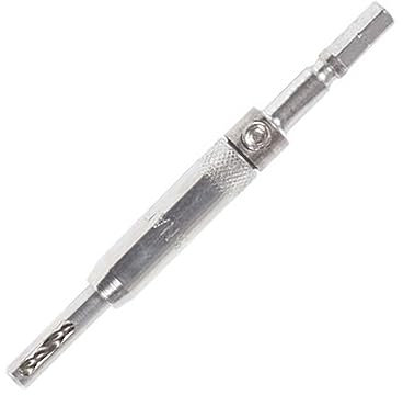 Trend Snappy 2.75mm HSS Self-Centring Drill Bit & Guide for Drilling Hinge Pilot Holes, Centrotec Compatible, SNAP/F/DBG7