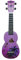 Mahalo Ukuleles Mahalo Designer Series Ukulele, Right Handed, Purple Burst, Soprano (MD1HA ppb)