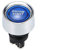 Jtron 20mm DC12V 50A bouton de démarrage de voiture interrupteur de démarrage du moteur Interrupteur d'allumage LED bleue OFF- (on) 3P SPST