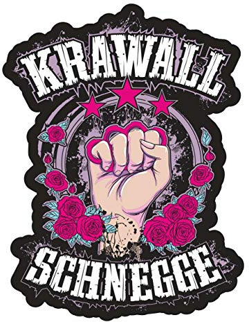 Spaß Kostet Aufkleber Krawallschnegge (Wetterfest)