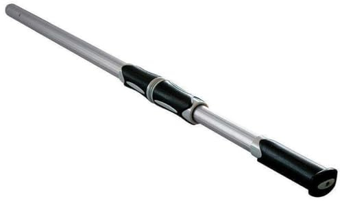 Interline Teleskoop Bodensaugstange Deluxe 2 x 160cm | Stabile, ausziehbare Teleskopstange für die gründliche Poolreinigung, passend für gängige Bodensauger und Kescher am Becken.