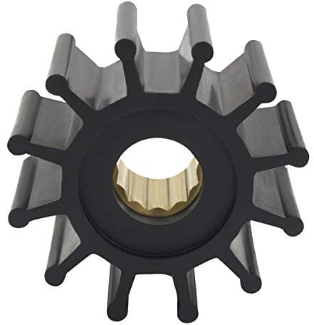GHmarine Raw Water Pump Flexible Rubber Impeller Replace Jabsco Impeller 1210-0001