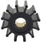 GHmarine Raw Water Pump Flexible Rubber Impeller Replace Jabsco Impeller 1210-0001