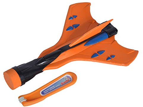Simba 107202220 - Soft Schleuderjet, 3-Fach Sortiert, es Wird nur EIN Artikel geliefert, Gummischleuder, 20cm, Softmaterial, ab 3 Jahre