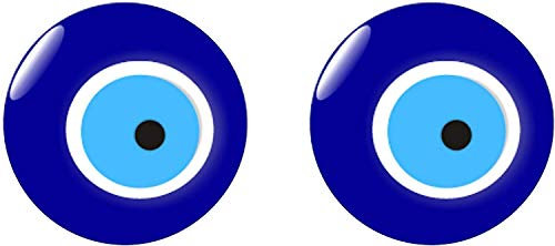 2er Set Nazar Boncuk Blaues Auge Evil Eye Sticker Aufkleber Auto Laptop Handy Türkiye