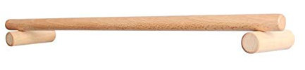 Portasciugamani da bagno, portasciugamani in legno a parete per asciugamani appendiabiti, appendiabiti, bastone per porta asciugamani da cucina
