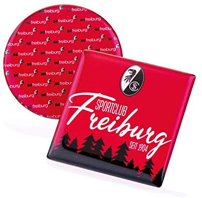 SC Freiburg Magnet 2er Set Kühlschrankmagnet