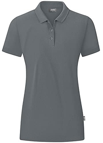 JAKO Corporate Teamwear Polo Organic Kinder Poloshirt Kurzarm – Atmungsaktives Sport- und Freizeitshirt 100% Baumwolle, 60°C waschbar
