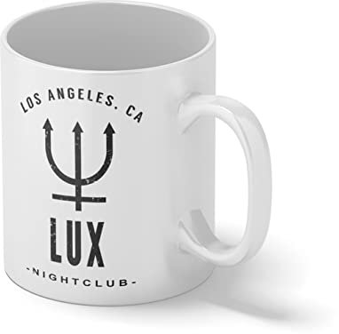 Lucifer Morningstar TV Show Lux Nightclub Weiße Kaffeetasse Mug