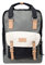 Doughnut MACAROON Rucksack Reborn Series Unisex 16L mit Laptopfach I Studenten-Rucksack funktionell & handgefertigt I ideal als Reise-Rucksack oder leichter City-Rucksack I Daypack in Grey x Stone