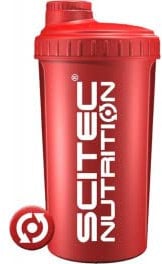 Scitec Nutrition Shaker, Protein shaker, BPA free, 700 ml, MAD Red
