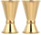 Cocktail Shake tasse à mesurer en acier inoxydable, 2pcs or Cocktail Shake barman Shake verre à vin Shake Cup Shake barman outil de mesure de boisson(S)