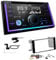 JVC KW-DB95BT 2-DIN Autoradio CD-Receiver Digitalradio DAB+ Bluetooth USB passend für Subaru Impreza 2007-2012 Klavierlack schwarz