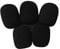 Headset Microphone Pop Filter Cover Replacement for SteelSeries Arctis 1/3 /5/7 /7X/ 7P/ 9X Pro Gaming Headset Mic Foam Cover (5 Pack)