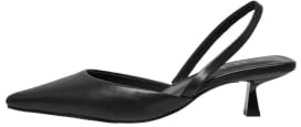 ONLY Sandali da donna Onlcoco-4 Pu Slingback-Noos, Nero, 39 EU
