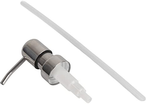 Eujgoov Stück 304 Edelstahl Flüssigkeit, Pumpkopf Smedbo Seifenpumpe Ersatzseife Shampoo Silberweiß Pumpe Küche Badezimmer Verwendung