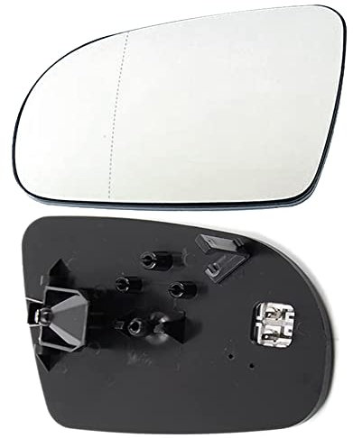 Spiegelglas Beheizbar für Vauxhall Opel CORSA B 1993-2000, AußEnspiegel Links Rechts AußEnspiegelglas Beifahrer Fahrerseite Ersatz, Left-White