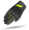 SHIMA ONE EVO Guanti Moto Estivi Uomo Tessile Corto Ventilato Omologati Guanto per Motocicletta Ventilata Scooter Motocross Protettore Rinforzato Abbigliamento Città (Uomo, Fluo, XL)
