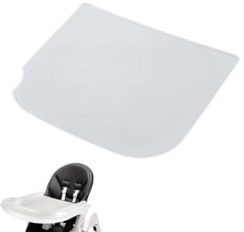 Tapete de Silicona Compatible con Inglesina la Bandeja para Silla de Mesa Fast, Mantel Individual de Silicona Antideslizante Silicone Placemats Portátil para Que Los Bebés Pequeños Coman