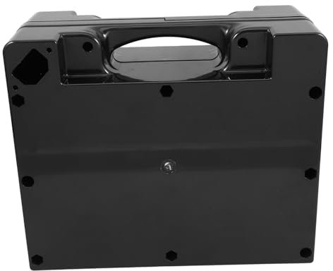 minkissy Wheelchair Battery Holder Box Large Capacity Abs Plastic for Electric Wheelchair Easy Installation