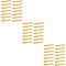 KONTONTY Lot De 3 Modèles De Frites Uniques Jouet De Simulation De Frites Réalistes pour Décoration De Fête Photographie 30 Pièces X 3