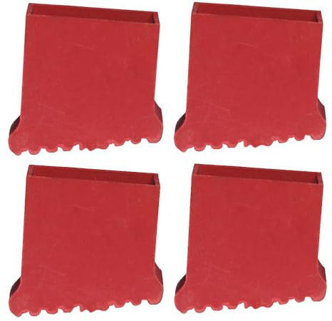 2 Pair Ladder Leveller, Ladder Feet Covers Non Slip Feet Mat Rubber Steep Ladder Foot Pads Extension Ladder Parts Security Bumpers Replacement for Ladder