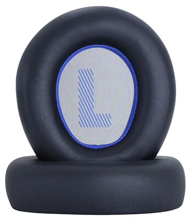 Replacement Ear Pads Compatible with JBL Quantum 910 Quantum 910X Quantum 910P Headphone Ear Pads, Soft Protein Leather Replacement Repair Headphone Accessories (Black + Blue)