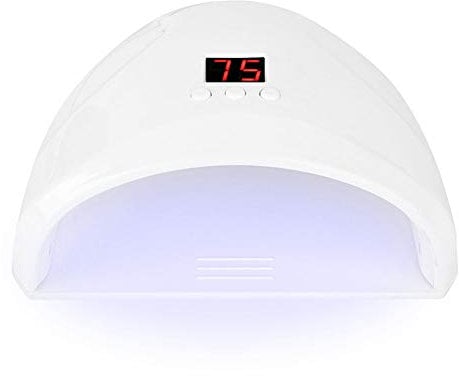 UV Nail Lamp, Nail Dryer for Regular Polish Nail Curing Machine Manicure Tool 36W Intelligent LED UV Gel Nail Polish Dryer Lamp UV Light for Gel Nails for Nails Gel Polish (White)