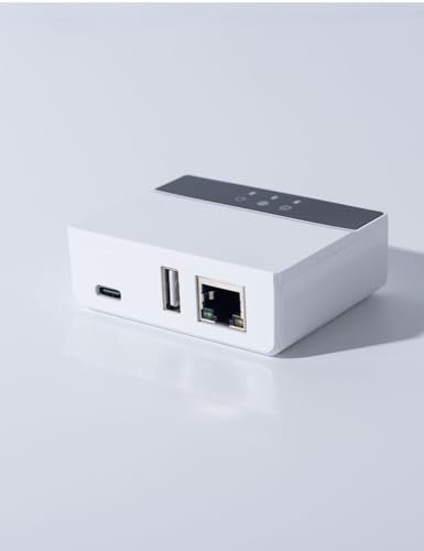 Rüsten Sie Ihren USB-Drucker mühelos auf drahtlos mit LOYALTY-SECU WiFi & Blue ~ Tooth Print Server auf