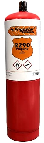 Kältemittel R290 Propan 750 ml / 370 g Einwegdose für Haus Klimaanlagen und Wärmepumpen