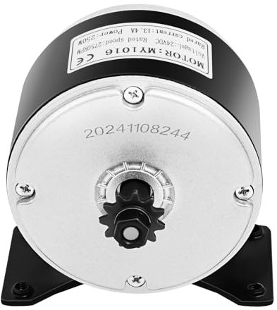 Elektromotor,BüRstenmotor Elektromotor,Gleichstrommotor,250w 24v, 2750 Rpm Permanentmagnet-Gleichstrommotor,FüR E-Bikes,Elektroroller,Go-Karts Und Diy Projekte