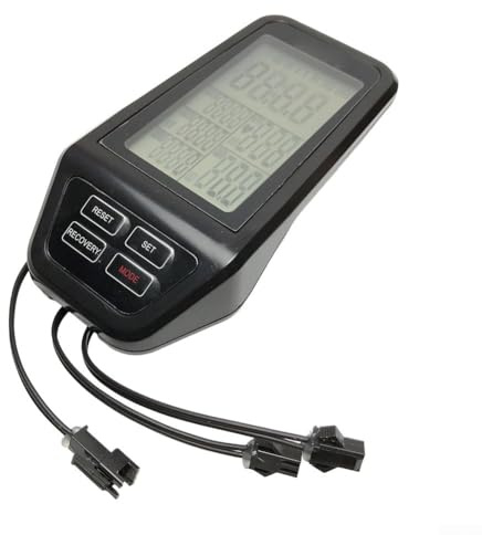 LCD Monitor Speedometer For Exercise Bike, Cycle Analytical Instrument Counter, For Real Time Heart Rate And Speed Tracking