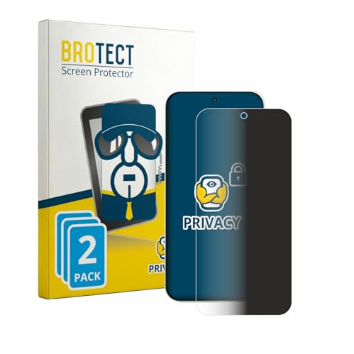 BROTECT Blickschutzfolie für OnePlus Nord 6 | 2 Stück Anti-Spy Displayschutz Made in Germany Smartphones und Handys Privacy Screen Protector Blaulichtfilter Klare Folie