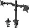 PUTORSEN Soporte de Doble Brazo de Escritorio Ajustable, para Pantalla de Monitor de TV, LCD y computadora de17-32, con Capacidad de Carga de 9Kg para Cada Monitor