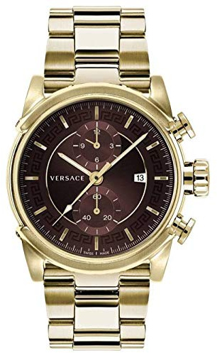 Versace Herren Armbanduhr Chrono URBAN 44 D/BRW B/IP2N V300 VEV4006 19