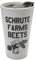 The Office Schrute Farms Beets Travel Coffee Mug, 16oz Ceramic - Insulated To-Go Tumbler Thermos w/Lid - Officially Licensed Merch - Gift for Teens, Adults, Men, Women
