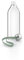 EVA SOLO | Backpack Drinking Bottle 0.5l | BPA-free Plastic, Silicone and Stainless Steel | Fadded Green, standrad