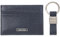 Calvin Klein Herren-Geldbörsen-Sets, minimalistische Falt- und Kartenetuis, Marine Bessemer, Einheitsgröße