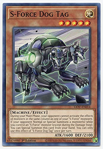S-Force Dog Tag – LIOV-EN014 – Common – 1. Auflage